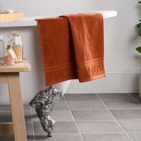 Luxury Hand Towel 100% Cotton Bathroom Burnt