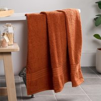 Luxury 100% Cotton Bath Sheet Bathroom Towel Burnt