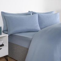 2 Pack Soft Microfibre Wrinkle Resistant Housewife Pillowcases Standard Pillow Case