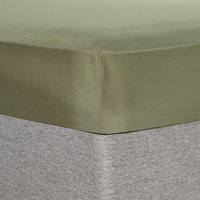 Plain Dyed Non Iron Fitted Bed Sheet King Fitted