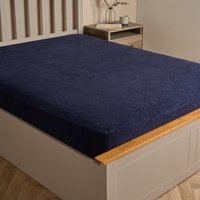 Teddy Fleece Thermal Fitted Bed Sheet Dark King Fitted