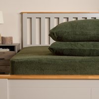 Teddy Fleece Thermal Fitted Bed Sheet Single Fitted