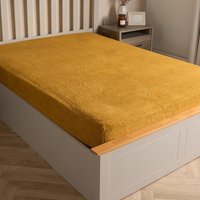 Teddy Fleece Thermal Fitted Bed Sheet Bright Single Fitted