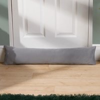 Draught Excluder Matte Velvet Fabric Door Stop Energy Saving Draft Window Seal