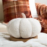 Pumpkin Sofa Cushion Soft Fleece Filled Autumn Plush Home Decor Plump