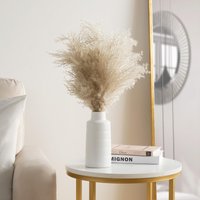 Pampas Grass Faux Fluffy Vase Artificial Natural Style Plant Decorative Home