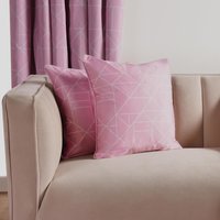 2 Pack Geo Matte Velvet Cushion Covers cm x 45 cm