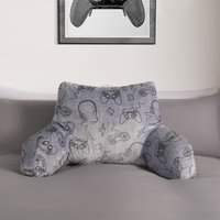 Gaming Reading Cushion Filled Plump Padded Warm Bed Chair Soft Support Pillow