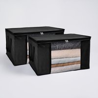 Large Underbed Storage Bags 2 Pack Clothes Shoes Organiser
