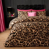 Leopard Duvet Cover Bedding Set Animal Quilt Soft Pillowcase Single