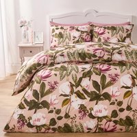 Floral Duvet Cover Quilt Bedding Set Reversible Pillowcase Double