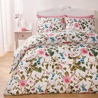 Spring Duvet Cover Set Reversible Floral Bedding Pillowcases Blossoms Super King