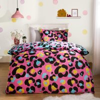 Leopard Duvet Cover Bedding Set Quilt Pillowcase Soft Reversible Double