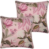 2 Pack Printed Floral Cushion Covers Home Decor Set cm x 45 cm