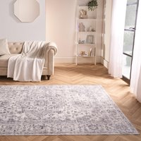 Vintage Print Washable Rug Non Slip Floor Carpet Mat Runners cm x 150 cm