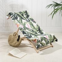 Palm Leaf Towel Bath Quick Dry Summer Travel Microfibre Absorbent Swim Pale