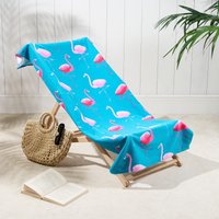 Flamingo Towel Bath Quick Dry Summer Travel Microfibre Absorbent Swim Bright