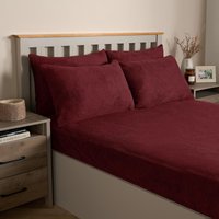 4 Pack Teddy Fleece Pillowcase Cover Bedding Set Thermal Standard Pillow Case