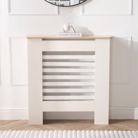 Engineered Wood Radiator Cover Modern Hallway Shelf Furniture