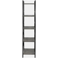 Shelving Unit 5 Tier Living Room Storage Organiser Modern Wire Home Decor Office