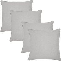 4 Pack Woven Texture Cushion Covers Home Decor Set cm x 45 cm