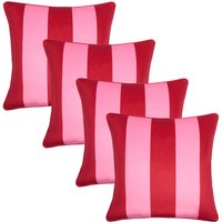 4 Pack Stripe Cushion Covers Home Decor Set cm x 45 cm