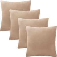 4 x Matte Velvet Cushion Covers cm x 45 cm