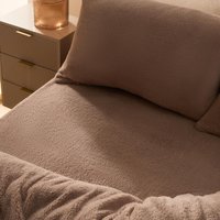 Teddy Fleece Thermal Fitted Bed Sheet King Fitted