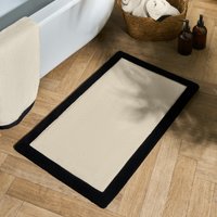 Border Trim Bath Mat Non Slip Shower Rug