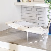 Table Top Marble Effect Polyester Cover Foldable Ironing Board