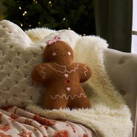 Gingerbread Boucle Scatter Cushion Decorative Pillow