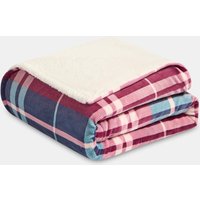 Winsford Check Tartan Flannel Fleece Throw Ultra Soft Blanket cm x160 cm