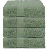 4 Pack 100% Cotton Bathroom Hand Towel