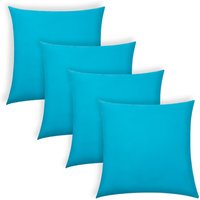 Set 4 Cushion Cover Water Resistant Outdoor cm x 45 cm