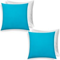 Set 2 Filled Cushions Water Resistant Outdoor cm x 45 cm