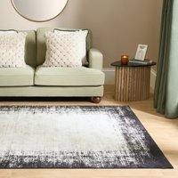 Abstract Washable Non Slip Soft Runner Rug cm x 150 cm