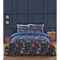 Rapport Home Autumn Microfibre Reversible Duvet Cover Set With Pillowcase | Size: Double