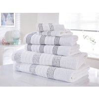 Rapport Home Spa 100% Cotton Super Soft & Absorbent Towel in White