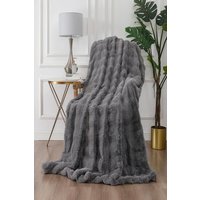 Luxury 3D Fur Polyester Blanket Soft & Cosy cm × 200 cm