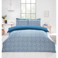 Pebbles Polyester Duvet Cover Set Pillowcase Double