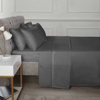 TH Percale Flat Sheet Double