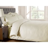 250 Thread Count Stripe Cotton Quilt Cover Super King