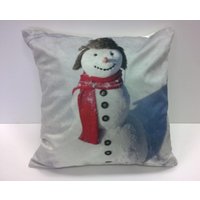Snowman Cushion Cover cm x 43 cm