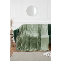 Ribbed Mink Blanket cm × 200 cm