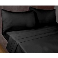 SleepND Percale 180 Thread Count Polycotton Plain Fitted Sheet Single