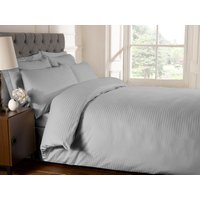 250 Thread Count Stripe Cotton Quilt Cover Single