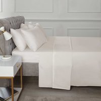 TH Percale Fitted Sheet Single