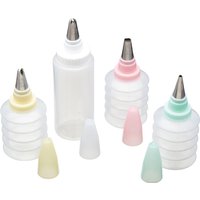 KitchenCraft Cookie & Cupcake Decorating Kit in White