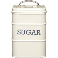 Living Nostalgia Antique Style Cream Sugar Tin