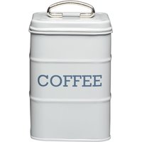 Living Nostalgia French Grey Coffee Tin